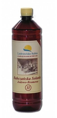 Uzdrowisko Rabka Termalna solanka jodowo-bromowa 1l -
