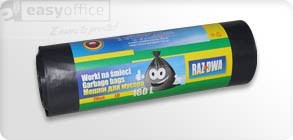 Europack Trade E Worki na śmieci 160L/10 szt RAZ DWA 23B3-11370
