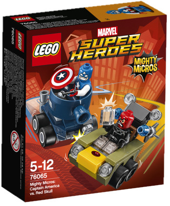 LEGO Marvel Super Heroes Kapitan Ameryka kontra Red Skull 76065