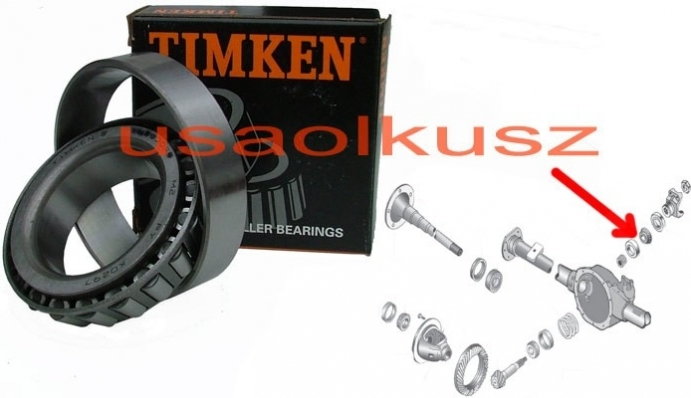 TIMKEN Łożysko wałka ataku tylnego mostu OUTER Ford Escape -2008
