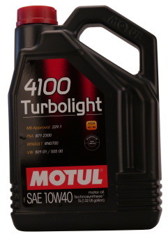 Motul 4100 Turbolight 10W-40 5L