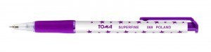 TOMA Długopis S-Fine automatyczny fioletowy TO-069 8