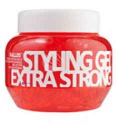 Kallos Styling Gel Extra Hold żel do stylizacji włosów (czerwony) 275ml