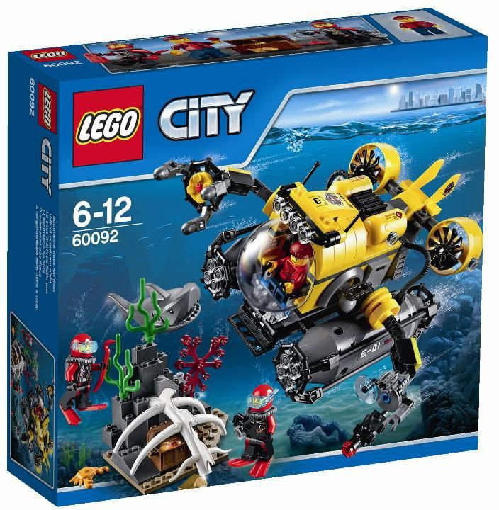 LEGO City - Łódź głębinowa 60092