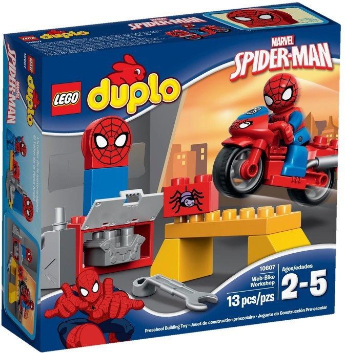 LEGO Duplo Motocyklowy warsztat SpiderMana