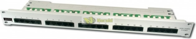 Digitus Patch Panel telefoniczny 25 kat.3 ISDN nieekranowany DN-91325-1