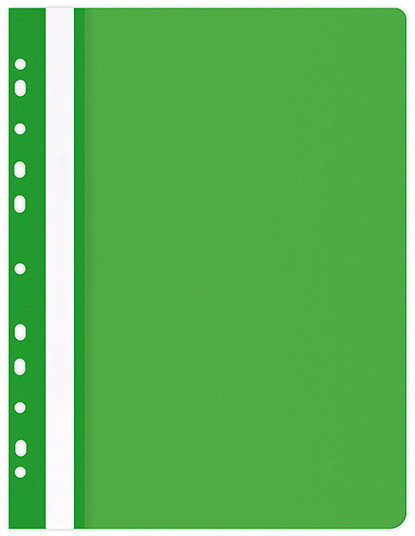 Office products Skoroszyt , PP, A4, miękki, wpinany, zielony 21104121-02