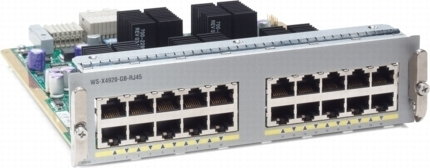Cisco Catalyst 4900M 20 port 10/100/1000 RJ45 Module (WS-X4920-GB-RJ45=)