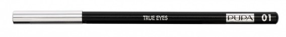 Pupa True Eyes Eye Liner Pencil konturówka do powiek 01 1,4g