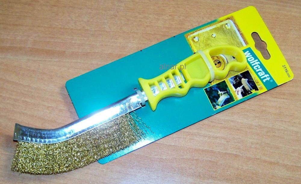 Wolfcraft Szczotka druciana MOSIĘŻNA WF 2716000