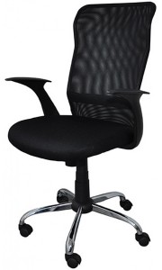 Office products PBS Fotel biurowy Rodos, czarny PB425-2