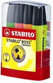 Stabilo International Gmbh - Zakreślacz Bosso parade, 4 sztuki 7004-4