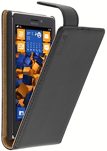 Mumbi Premium Leder Flip Case Nokia Lumia 925 futerał na