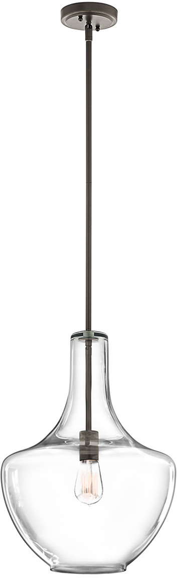 Elstead Lighting Lampa wisząca EVERLY P M OZ KL/EVERLY/P/M OZ -  Lighting