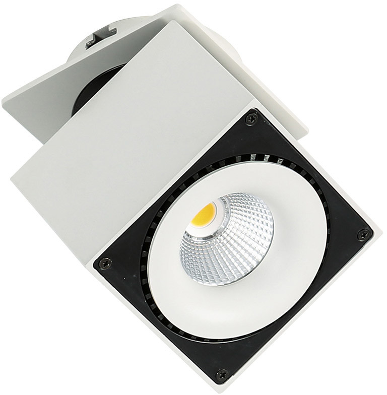 Italux Oprawa do wbudowania SEVILLA SQUARE RECESSED SL7562/28W 3000K WH+BL
