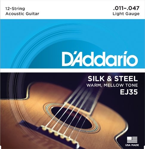 D'Addario Silk and Steel Strings EJ35
