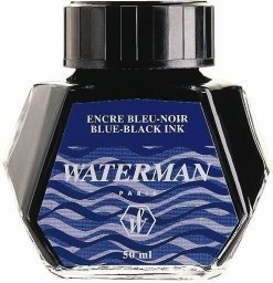 Waterman Atrament w butelce - kolor ciemnogranatowy - S0110790