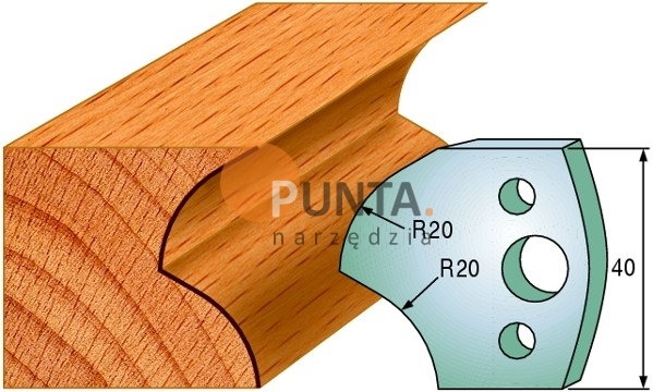 CMT UTENSILI Art. 690.120 - NOŻE i OGRANICZNIKI 40 mm 691.120