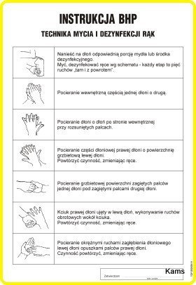 TD IAA27 Instrukcja mycia i dezynfekcji rąk