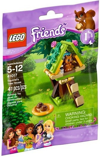 LEGO Friends - Domek wiewiórki 41017