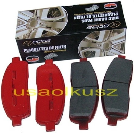 ATLAS Klocki hamulcowe przednie Lincoln Mark LT 2006-2008