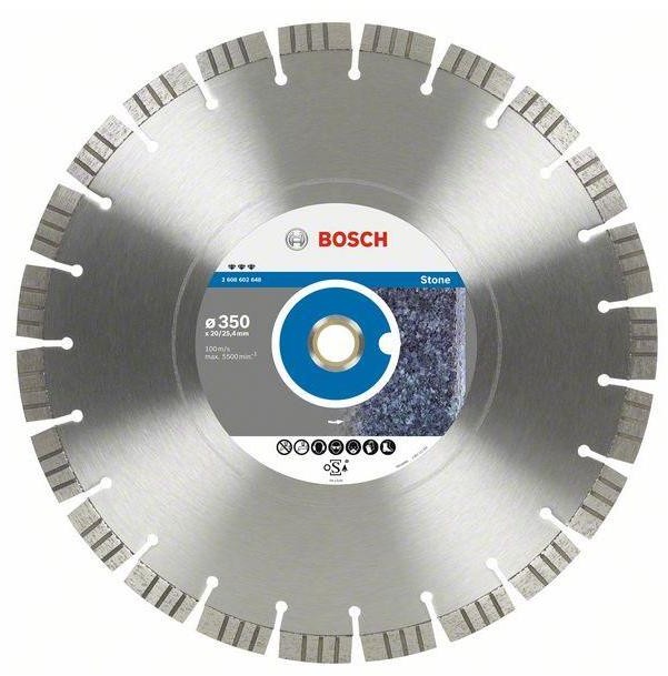 Bosch Diamentowa tarcza tnąca Best do kamienia 300 x 20 00+25 40 x 2 8 x 15 mm 2608602647 1 szt