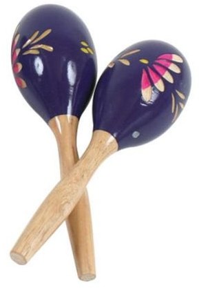 Unbekannt fuzeau Maracas 1413 20 cm Fioletowy 1413