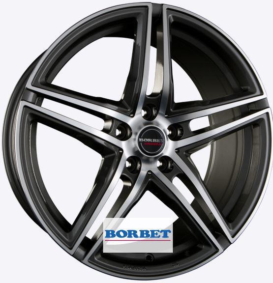 BORBET 8x17 5x1143 XRT ET45 GP