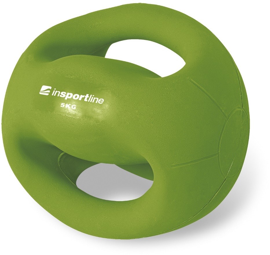 Insportline Piłka Lekarska Z Uchwytami 5 Kg Grab - Inspotline (IN13489)