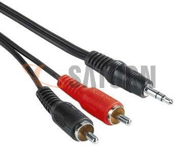 Hama Kabel Jack 3.5 - 2xCinch 2m 00030455