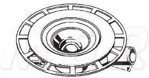 Viega Advantix odpływ łazienkowy wzór superpłaski bez nasadki 565695