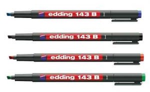 Edding Foliopis 143 B, 1-3 mm NB-1083