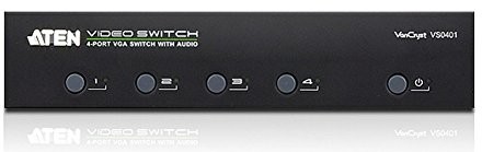 Aten VS0401-AT-G VGA Switch (4-Port) z audio RS-232 VS0401