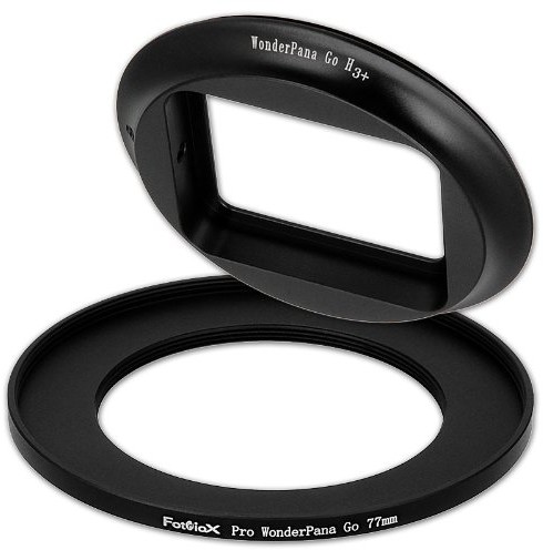 Fotodiox Pro Wonderbook pana go Filter Adapter Kit, gotough Filter Adapter for Gopro Hero3 +, 77 mm WPGT-H3Pls-77SU-Kit