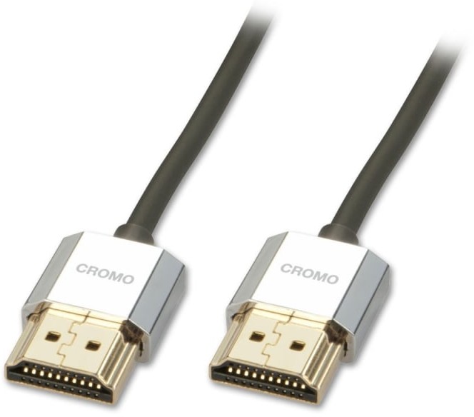 Lindy 41669 Kabel HDMI High Speed z Ethernet Cromo - 0,3m