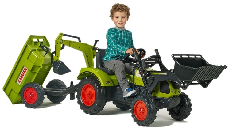 Rolly Toys John Deere 6210 R - Traktor z ładowarką 611096