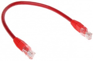 ABCVISION PATCHCORD RJ45/0.2-RED kat. 5e CZERWONY 0,2m