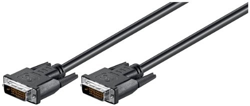 Wentronic DVI-D Dual Link kabla (DVI-D (24 + 1) wtyczka DVI-D (24 + 1) wtyczka) 1,8 m czarny 4040849935732