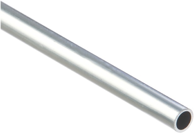 Cezar Rura okrągła  6 x 1 mm 1 m aluminium naturalne