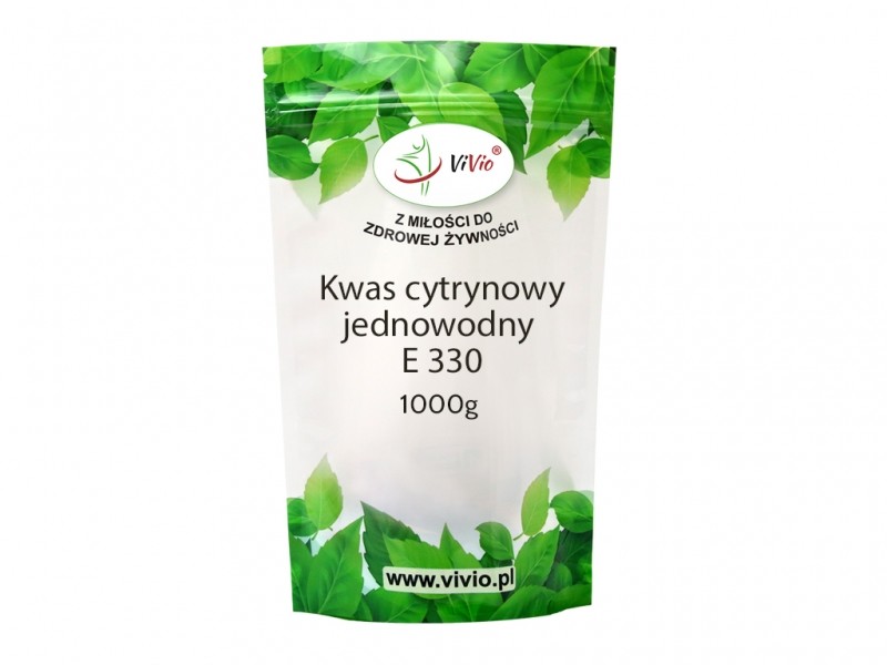 VIVIO Kwas cytrynowy jednowodny E330 - 1000g
