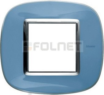 Bticino Ramka owalna tworzywo 2 moduły - Btcino Axolute HB4802DA