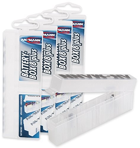 ANSMANN Ansmann Premium pudełko na 4 baterie AA lub AAA przezroczysty 4000033-590