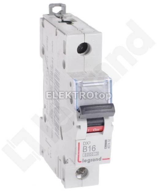 Legrand 407432 WYŁ. S301 DX3 6000A B16 1P