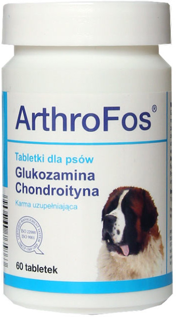 Dolfos Arthrofos preparat mineralno witaminowy wspomaga pracę stawów dla psów 90tab