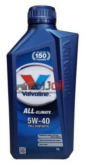 Valvoline ALL CLIMATE ALLCLIMATE 5W40 1L