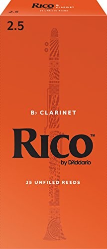 Rico kartki na BB-klarnet grubość 2.5 (25 sztuk) RCA2525