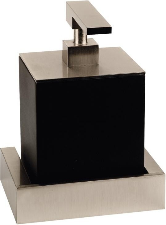 Gessi Rettangolo dozownik na mydło (czarny) chrom 20814.031 / 20814031