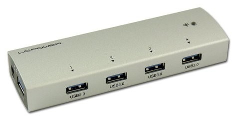 LC-Power USB-Hub hub/koncentrator 4260070123948