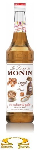 Monin Syrop francuski karmel SALTED CARAMEL 0,7l