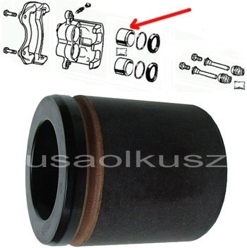 CARLSON Tłok przedniego zacisku 51mm Ford F150 2004-2005